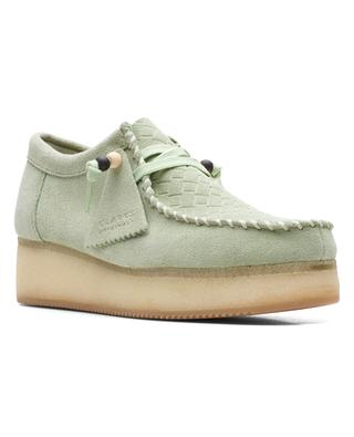 Wallacraft Lo textured suede lace-up shoes CLARKS ORIGINALS