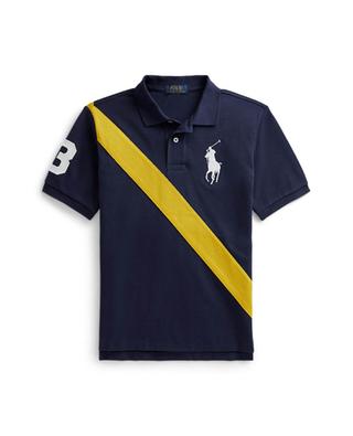 Big Pony boys' stripe adorned polo shirt POLO RALPH LAUREN