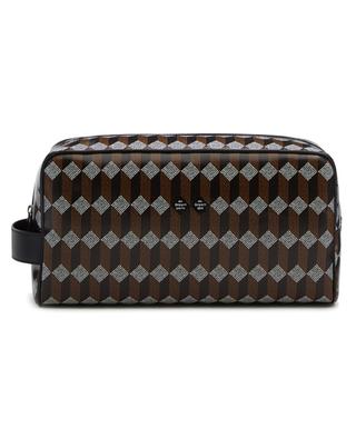 Monogram canvas and leather toiletry bag AU DEPART
