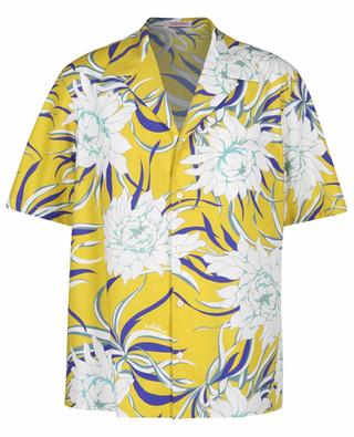 Street Flowers Couture Peonies printed bowling shirt VALENTINO