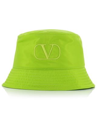 VLogo embroidered satin bucket hat VALENTINO