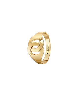 Menottes R10 yellow gold ring DINH VAN