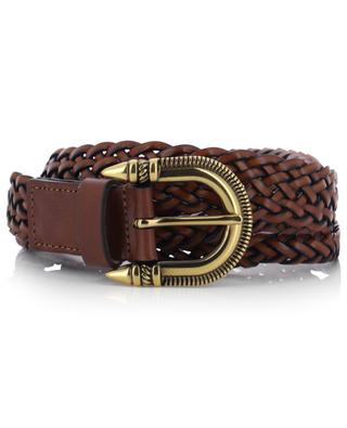 Braided leather belt ETRO