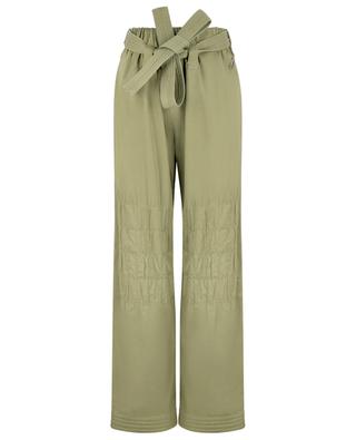 Gabardine high-rise wide-leg trousers STELLA MCCARTNEY