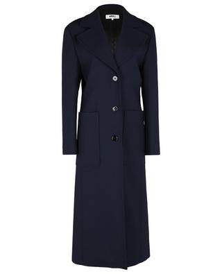 Manteau long en laine MM6
