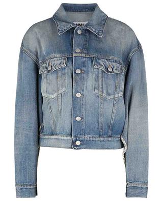 Jeansjacke aus Baumwolle MM6