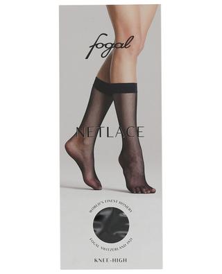 Netlace net knee-length socks FOGAL