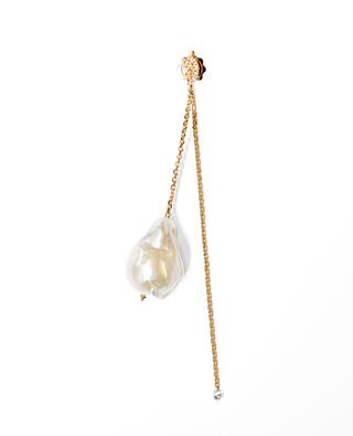 Merveille single gold and pearl earring GBYG
