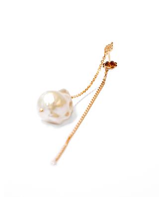 Merveille single gold and pearl earring GBYG