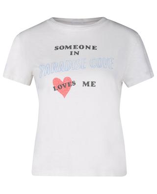 Someone in Paradise... cotton short-sleeved T-shirt RE/DONE