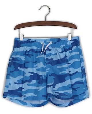 Camouflage printed children's swim shorts SUNDEK