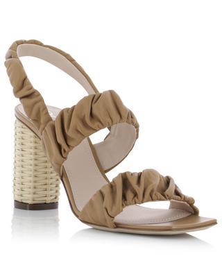 Lambskin heeled sandals RODO