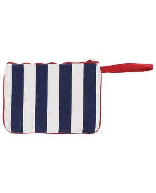Parisienne Stripes cotton clutch bag MC2 SAINT BARTH