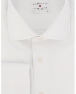 Leonardo Uma Pin Point cotton long-sleeved shirt ARTIGIANO
