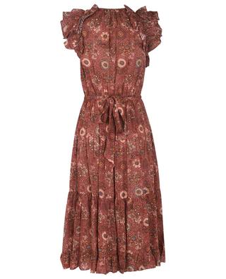 Virginia cotton and viscose midi dress ULLA JOHNSON