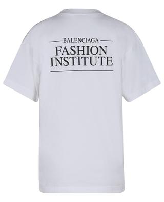 T-Shirt mit kurzen Ärmeln Fashion Institute Medium Fit BALENCIAGA