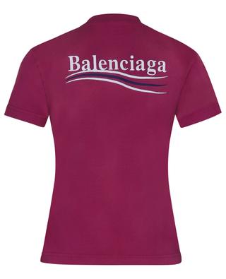 T-Shirt aus Vintage-Baumwolle Political Campaign Small Fit BALENCIAGA