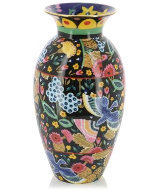 Big Bubble Wildbird Blu porcelain vase LA DOUBLEJ