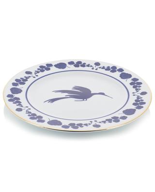 Sous-assiette en porcelaine Wildbird Blu LA DOUBLEJ