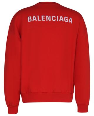 Medium Fit Logo embroidered crewneck sweatshirt BALENCIAGA