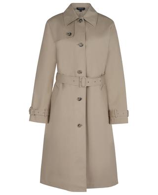 Isabel long cotton trench coat A.P.C.