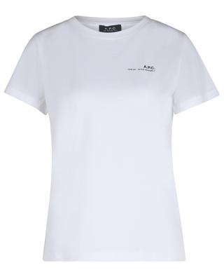 T-shirt à col rond en coton Item A.P.C.