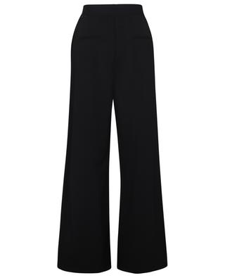 Tailored wide-leg trousers in wool blend twill MONCLER