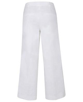 Amy linen and cotton wide-leg trousers CAMBIO