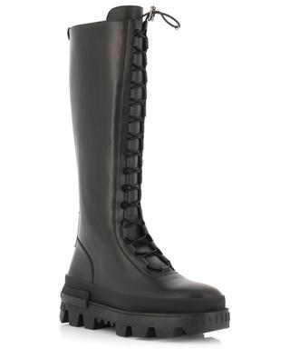 Vail High 68 lace-up boots in smooth leather MONCLER