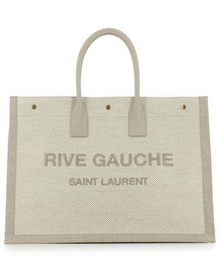 Shopper aus Segeltuch und Leder Rive Gauche E/W SAINT LAURENT PARIS