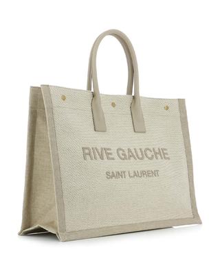 Shopper aus Segeltuch und Leder Rive Gauche E/W SAINT LAURENT PARIS