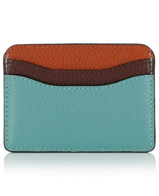 Bold Colorblock leather card holder MARC JACOBS