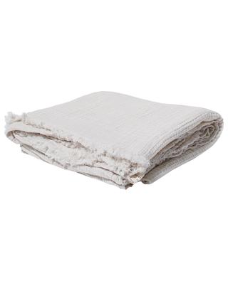 Plouf cotton gauze plaid BED AND PHILOSOPHY