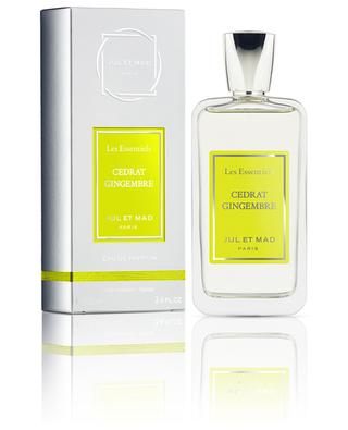 Eau de Parfum Cédrat Gingembre - Les Essentiels - 100 ml JUL ET MAD PARIS