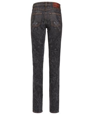Mythologic pattern adorned skinny fit jeans ETRO