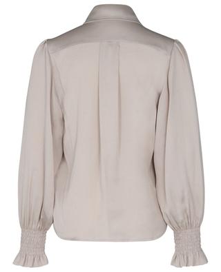 Pussy bow blouse in crepe with long puff sleeves SEE BY CHLOE