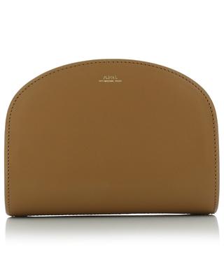 Demi-Lune smooth leather clutch A.P.C.