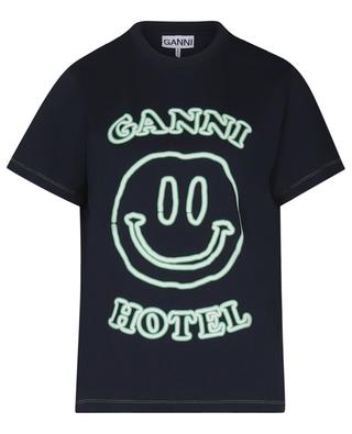 Ganni Hotel organic cotton T-shirt GANNI