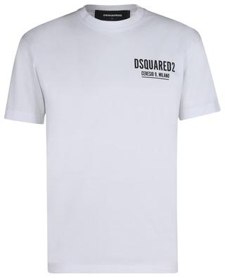 T-Shirt aus Baumwolle Mini Logo Ceresio 9 DSQUARED2
