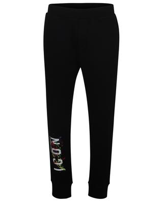 V-Icon cotton jogging trousers DSQUARED2