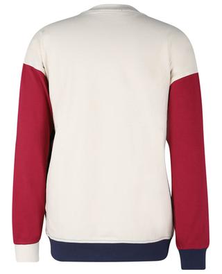 Colour-Block-Sweatshirt aus Baumwollpiqué Aftone ISABEL MARANT