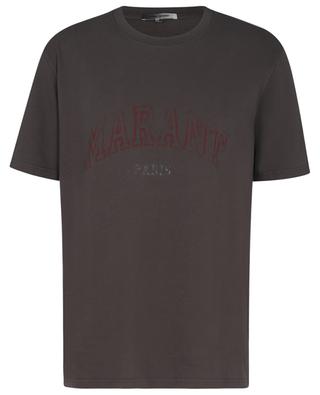 Honore faded logo printed short-sleeved T-shirt ISABEL MARANT