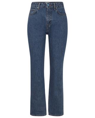 Swigy Mid Blue Stone organic cotton high-rise straight-leg jeans GANNI