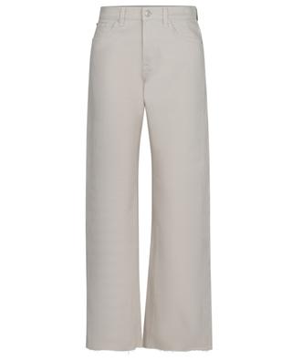 Gerade Jeans mit hoher Taille aus Baumwolle Tess Winter White 7 FOR ALL MANKIND