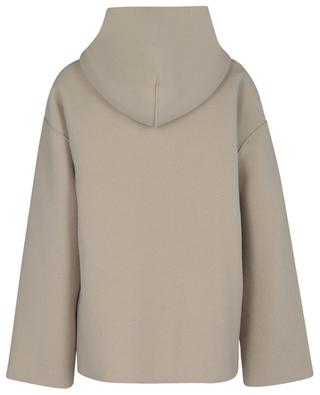 Woollen hooded sweatshirt MM6