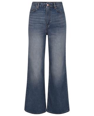 Magny Mid Blue Vintage high-rise relaxed straight leg jeans GANNI