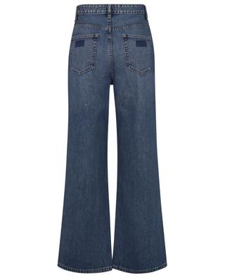 Magny Mid Blue Vintage high-rise relaxed straight leg jeans GANNI