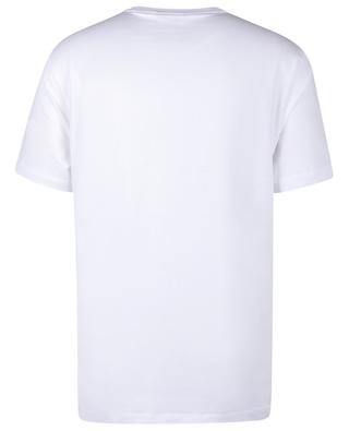 T-shirt à manches courtes imprimé Silver Baroque Mitchel Fit VERSACE