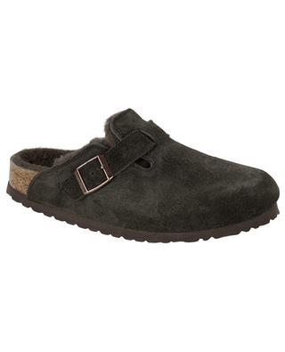 Boston suede and shearling clogs BIRKENSTOCK