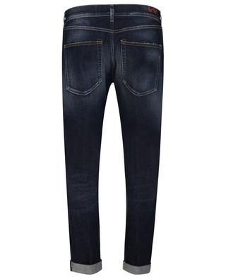 Icon Blue Selvedge regular fit distressed jeans DONDUP